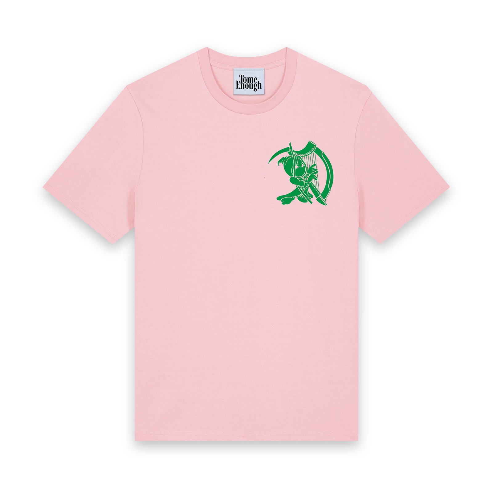 Hawaiian6 黄緑 ピンク Tシャツ HARPIST T-SHIRT PINK | TomeEnough
